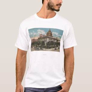 T-shirt Jacksonville, la Floride - vue extérieure de ville