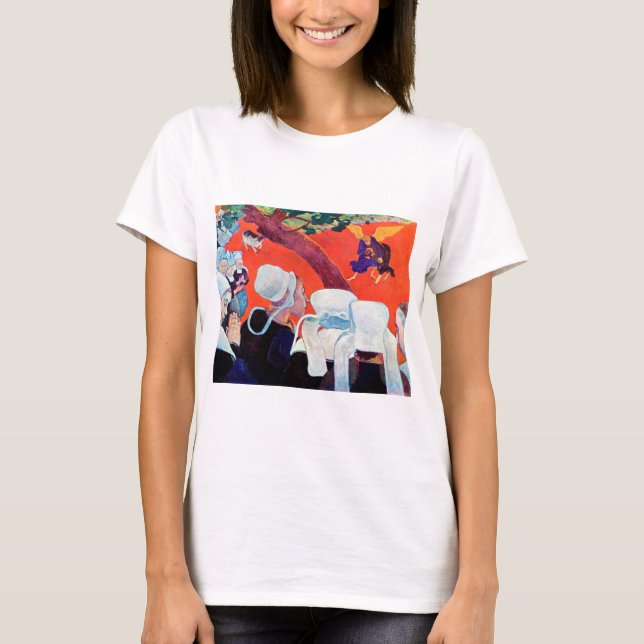 T-shirt Jacob Lutte avec l'Ange, Gauguin (Devant)