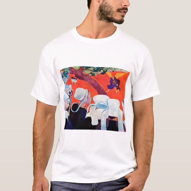 T-shirt Jacob Lutte avec l'Ange, Gauguin (Devant)