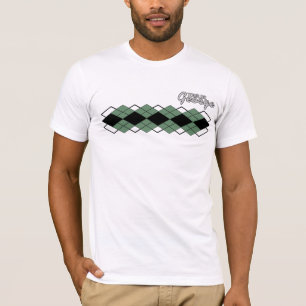 T-shirt Jacquard vert de De George Jersey 2012 de visite