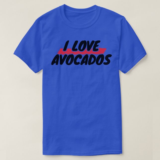 T-shirt J'adore AvocadosT-Shirt (Design devant)