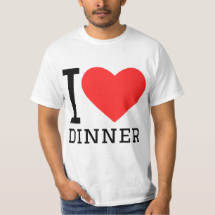 T-shirt J'adore dîner
