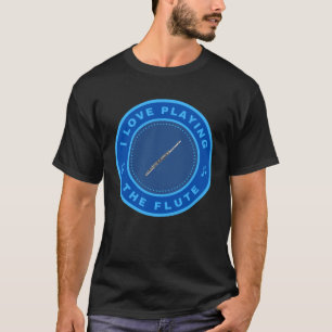 T-shirt J'adore jouer de la Flûte