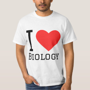 T-shirt J'adore la biologie