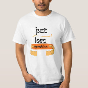 T-shirt J'adore la créatine, les citations amusantes