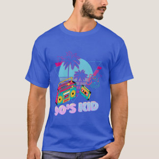 T-shirt J'adore la famille Design des années 90