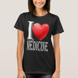 T-shirt J'adore la médecine L'infirmière dort toute la jo