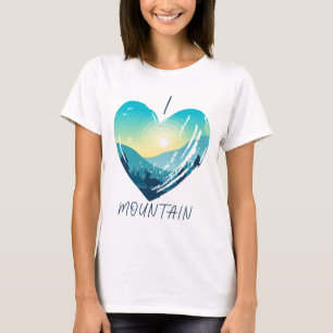 T-shirt J'adore la montagne 