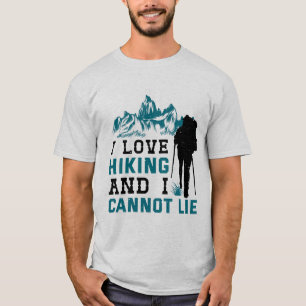 T-shirt J'adore la randonnée et je ne peux pas mentir