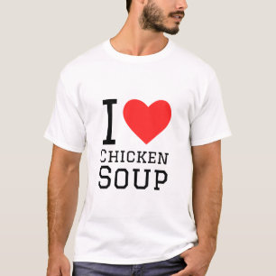 T-shirt J'adore la soupe de poulet