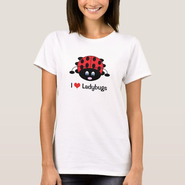 T-shirt J'adore Ladybugs Shirt (Devant)
