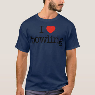 T-shirt J'adore le bowling 16