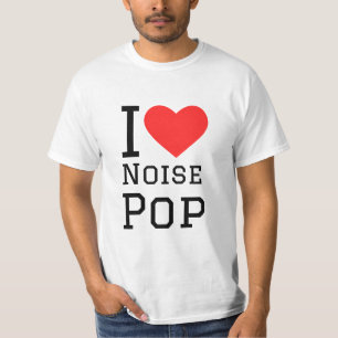 T-shirt J'adore le bruit pop