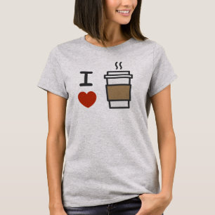 T-shirt J'adore le café