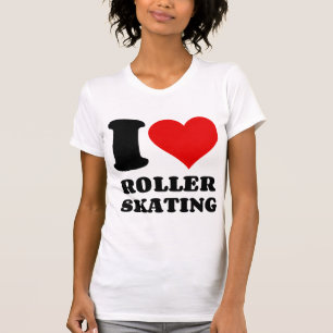 T-SHIRT J'ADORE LE PATINAGE ROLLER