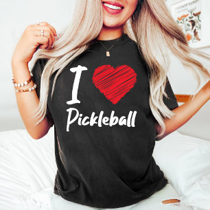 T-shirt J'adore le Pickleball   Pickleball de retraite noi