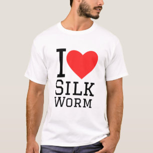T-shirt J'adore le ver à soie