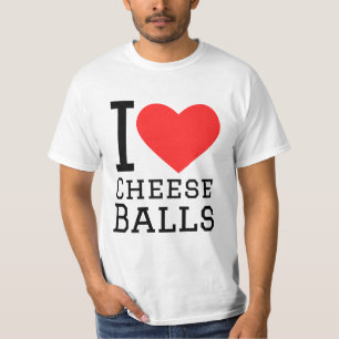 T-shirt J'adore les boulettes de fromage