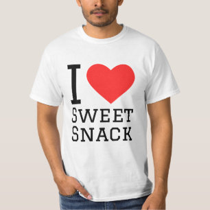 T-shirt J'adore les collations sucrées