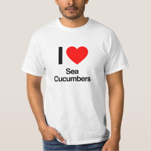 T-shirt j'adore les concombres de mer