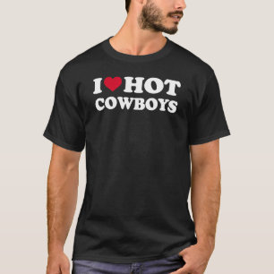 T-shirt J'adore les cow-boys sexy