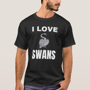 T-shirt J'adore les cygnes