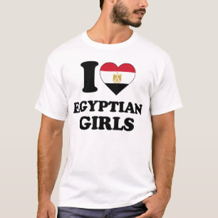 T-shirt J'adore les filles égyptiennes
