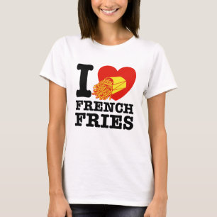 T-shirt J'adore les frites françaises