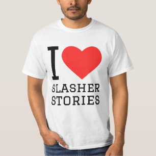 T-shirt J'adore les histoires de slasher
