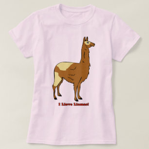 T-shirt J'adore les lamas !