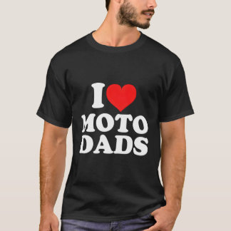 T-shirt J'adore les papas de moto