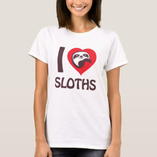 T-shirt J'adore les paresseux