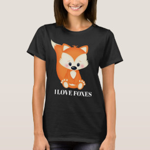 T-shirt J'adore les renards