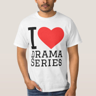 T-shirt J'adore les séries dramatiques