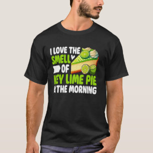T-shirt J'adore l'odeur de la tarte au citron vert clé le 
