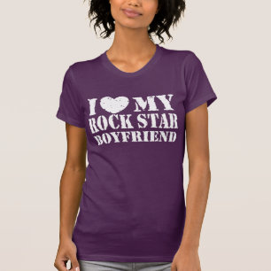 T-shirt J'adore mon ami rock Star