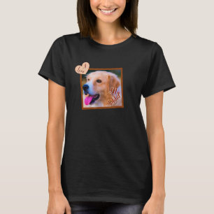 T-shirt J'adore mon animal de compagnie Labbie Labrador Ch