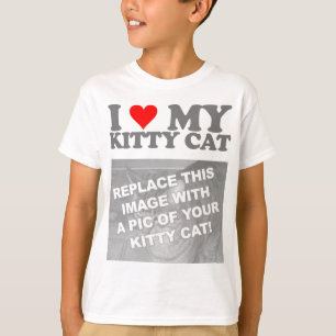 T-shirt J'adore mon chaton