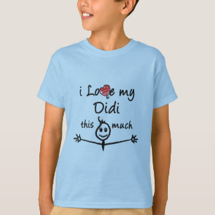 T-shirt J'adore mon Didi ! (Ancienne soeur)