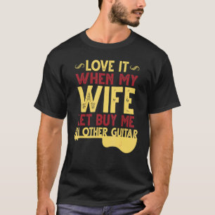 T-shirt J'adore Quand Ma Femme Me Laisse Acheter une Autre