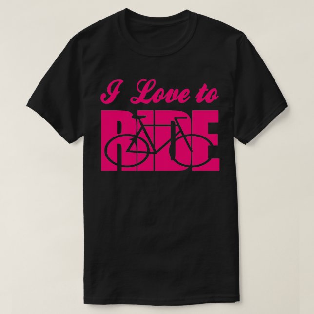 T-shirt J'adore rouler 4 (Design devant)