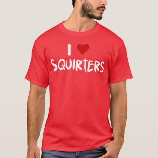 T-shirt J'adore Squirters rétro
