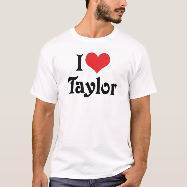 T-shirt J'adore Taylor (Devant)
