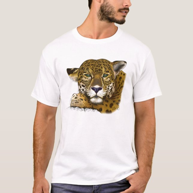 T-shirt Jaguar a coloré (Devant)