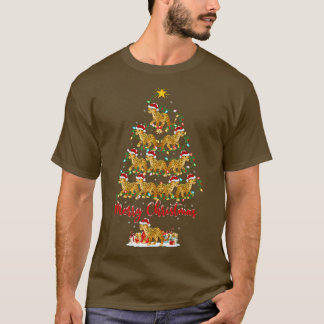 T-shirt Jaguar Amoureux des animaux Matching Père Noël Jag