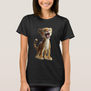 T-shirt Jaguar Grand Chat Panthère Amoureux de Chat Drôle 