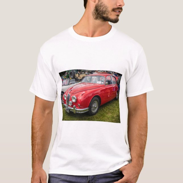 T-shirt Jaguar Mark 2 - Salon de sport de luxe voiture (Devant)