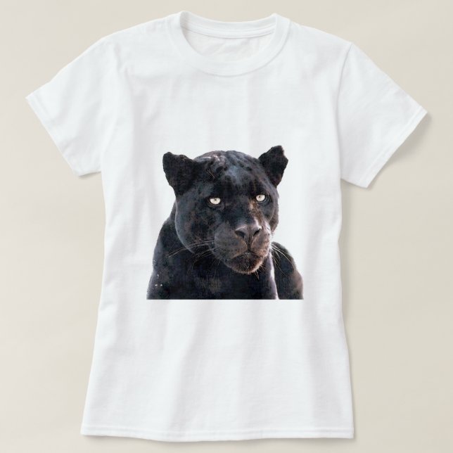 T-shirt Jaguar noir (Design devant)