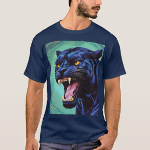 T-shirt Jaguar - Panthère noire