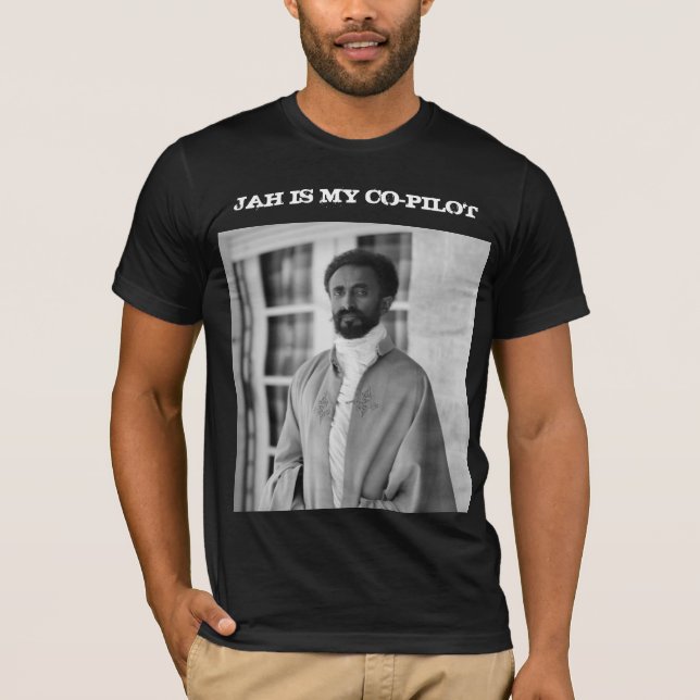 T-shirt Jah - co-pilote (Devant)